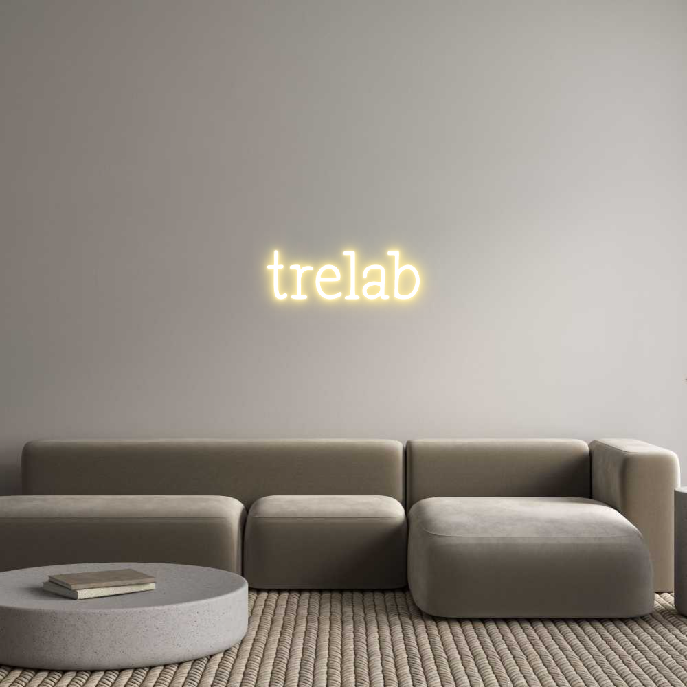 Neon personalizzato: trelab