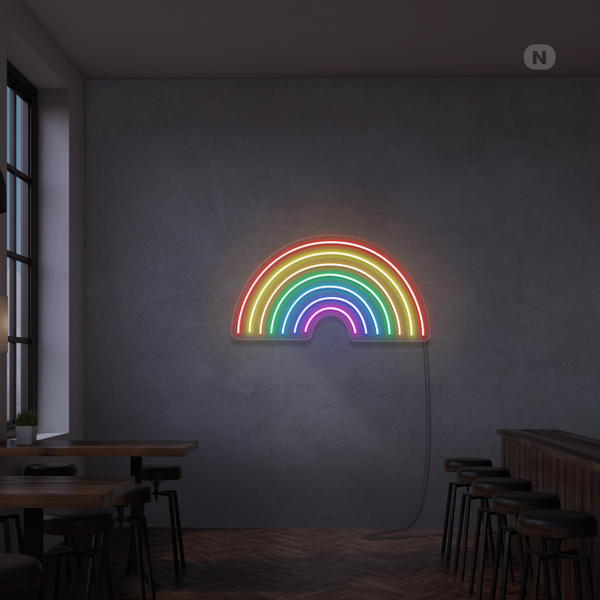 Insegna Al Neon Arcobaleno