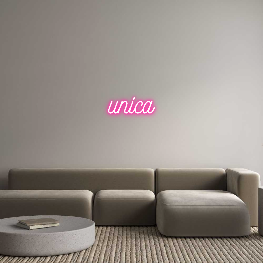 Neon personalizzato: unica