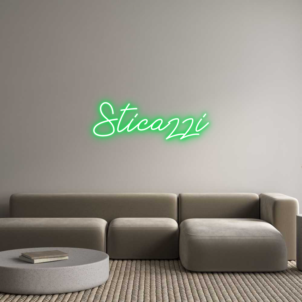 Neon personalizzato: Sticazzi