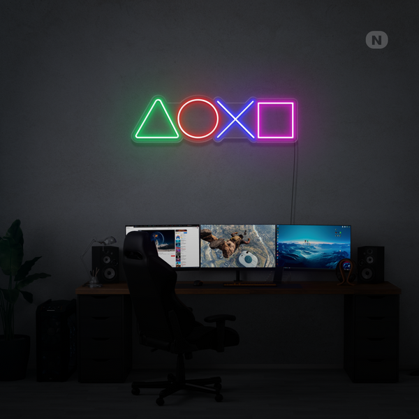 Insegna Al Neon Playstation