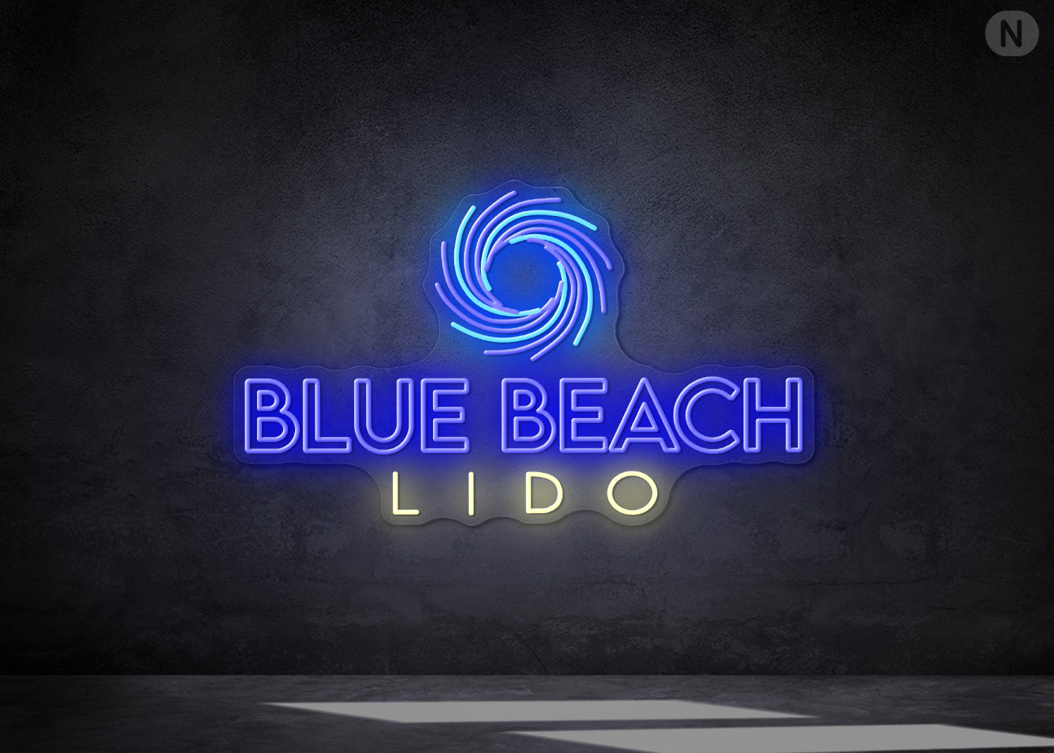 Blu+Blu ghiaccio+Bianco Caldo