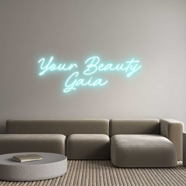 Neon personalizzato: Your Beauty 
...