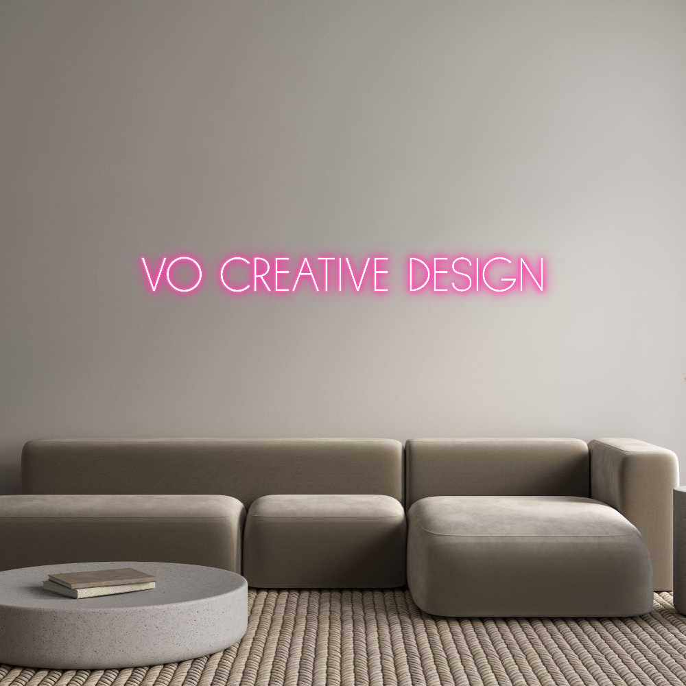 Neon personalizzato: VO CREATIVE D...