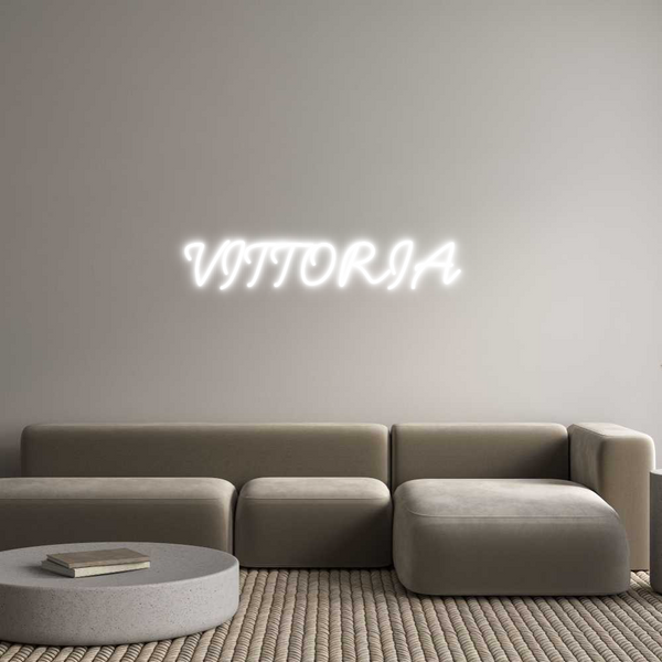 Neon personalizzato: VITTORIA