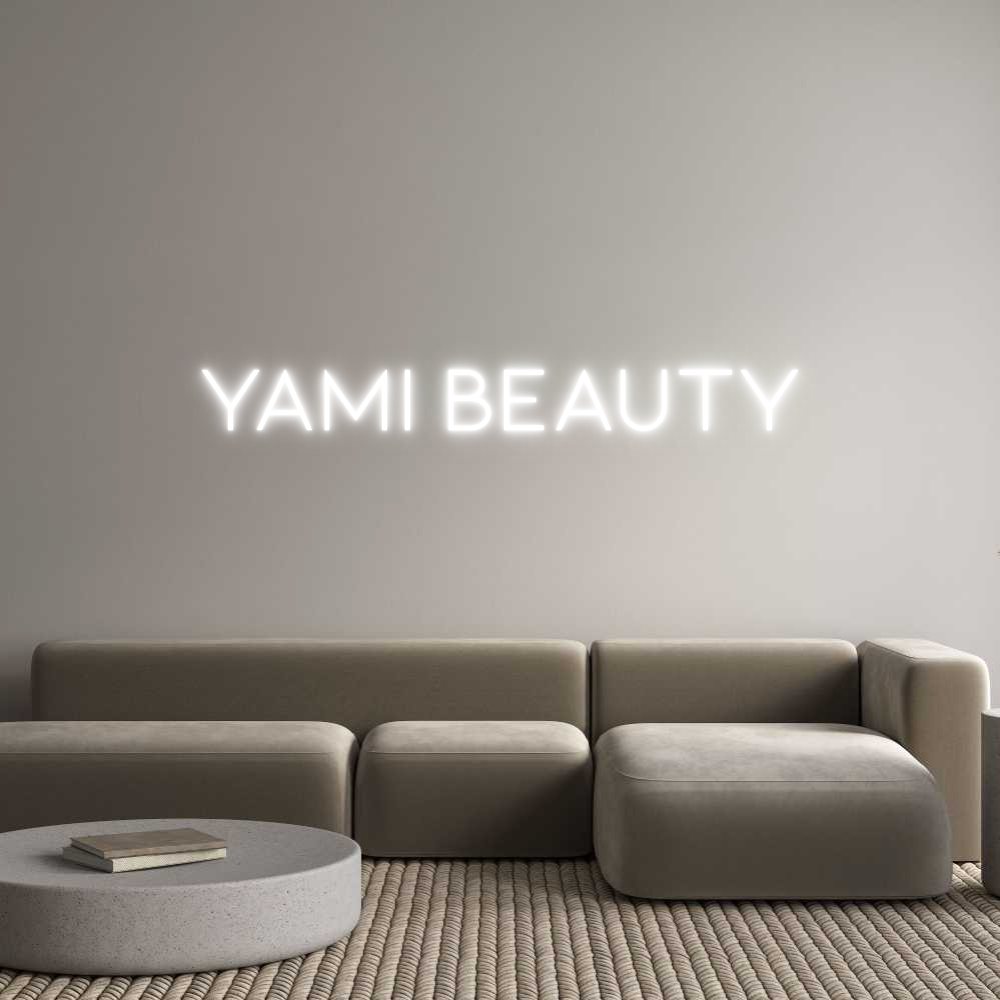 Neon personalizzato: YAMI BEAUTY