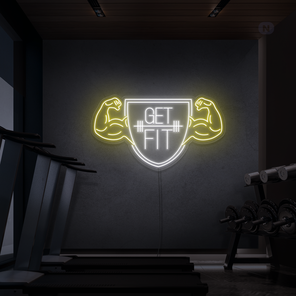 Insegna Al Neon Get Fit
