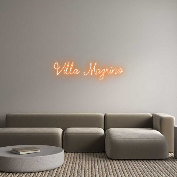 Neon personalizzato: Villa Magrino