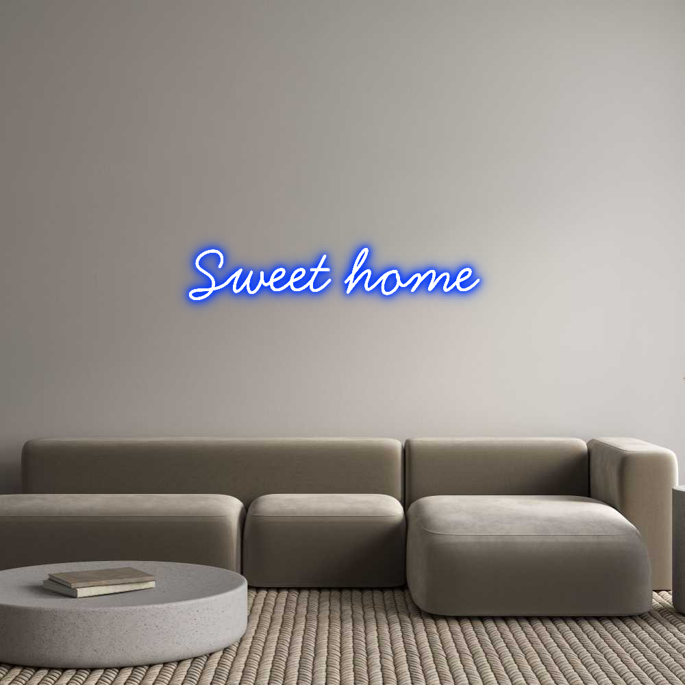 Neon personalizzato: Sweet home