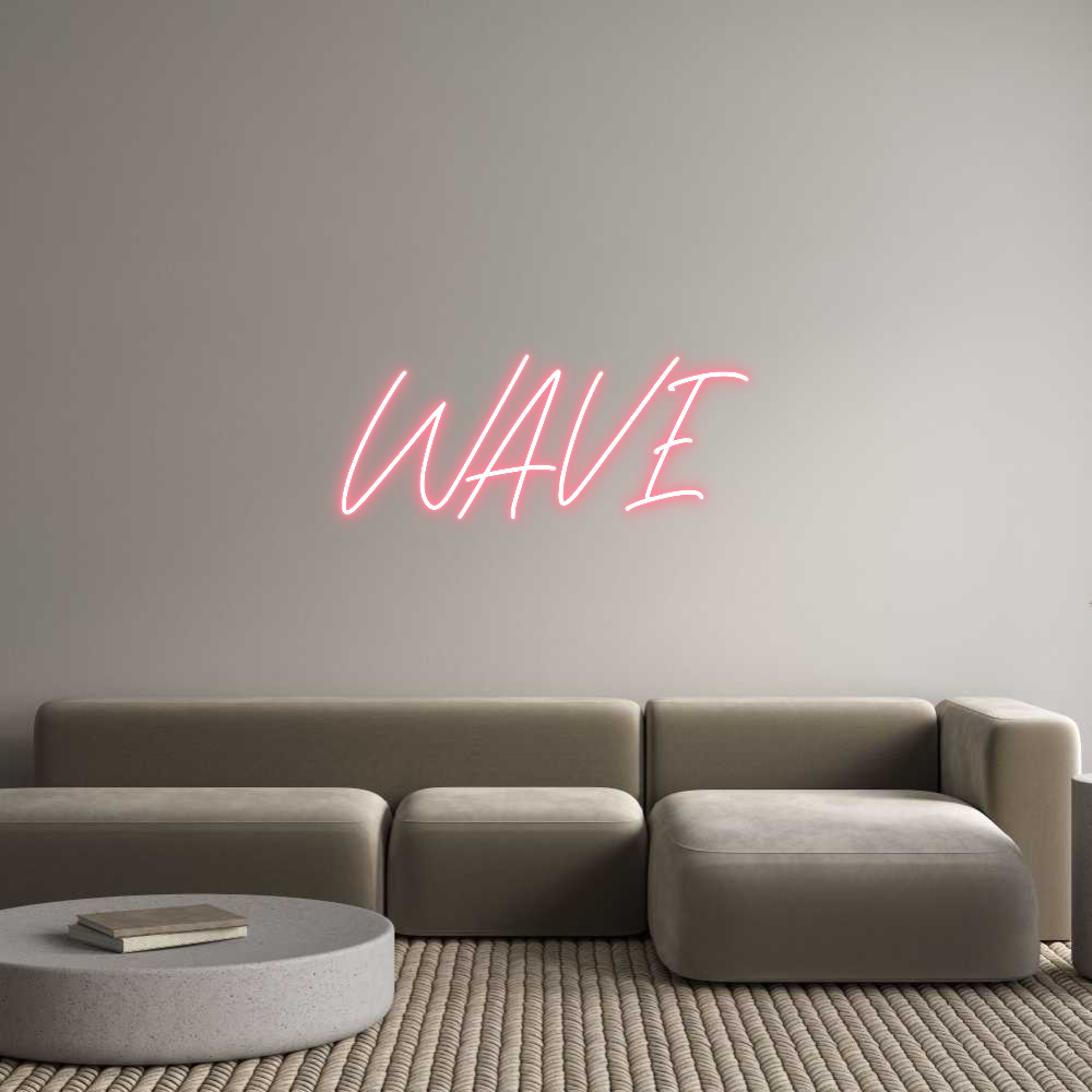 Neon personalizzato: WAVE