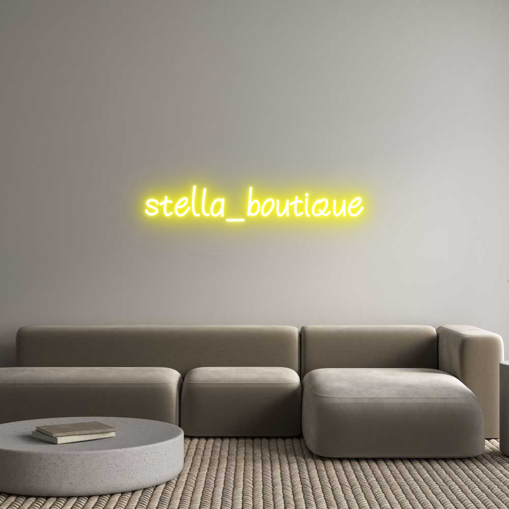 Neon personalizzato: stella_boutique