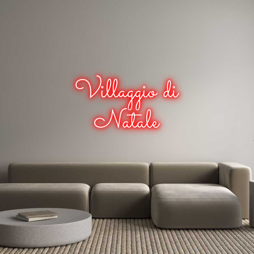 Neon personalizzato: Villaggio di
...