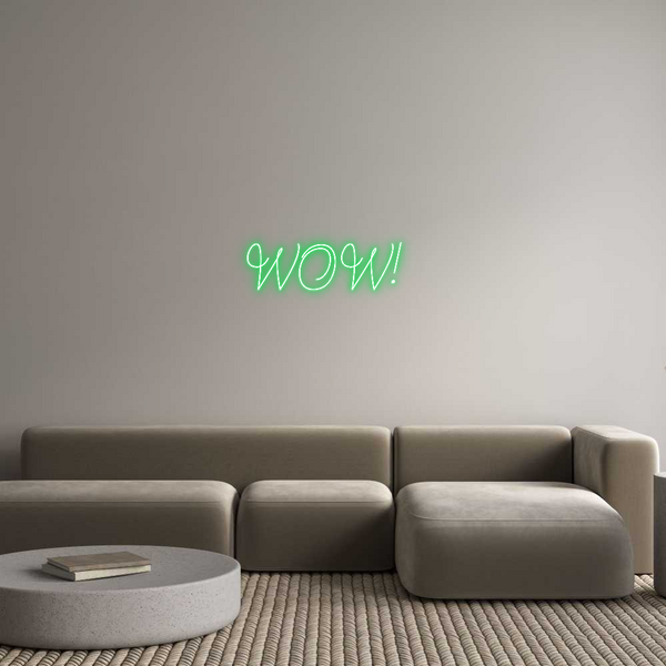 Neon personalizzato: WOW!