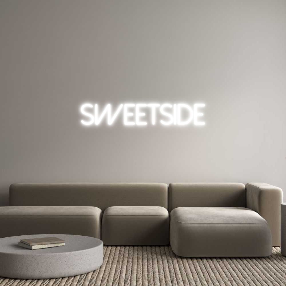 Neon personalizzato: SWEETSIDE