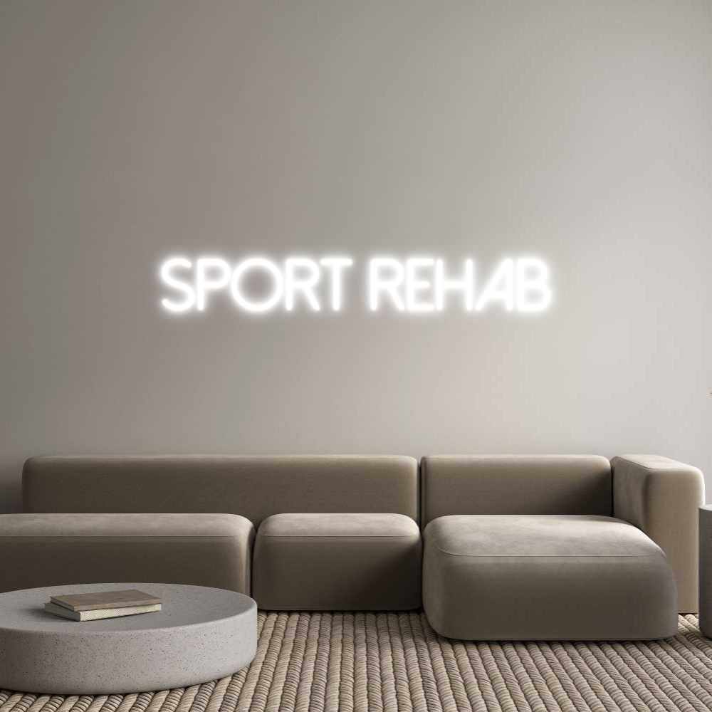 Neon personalizzato: Sport Rehab