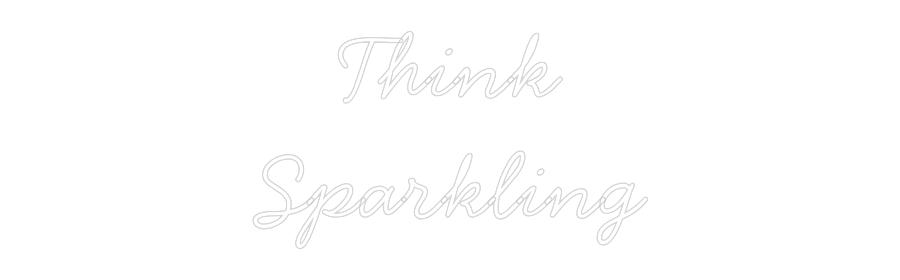 Neon personalizzato: Think
Sparkl...