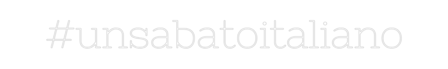 Neon personalizzato: #unsabatoital...