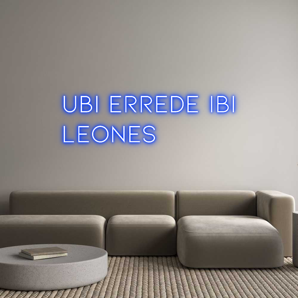 Neon personalizzato: UBI ERREDE IB...