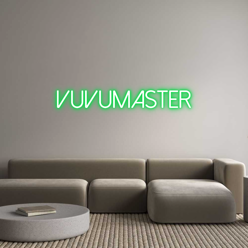 Neon personalizzato: VuvuMaster