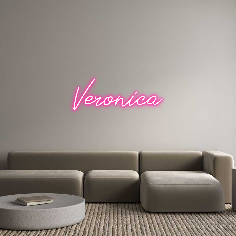 Neon personalizzato: Veronica