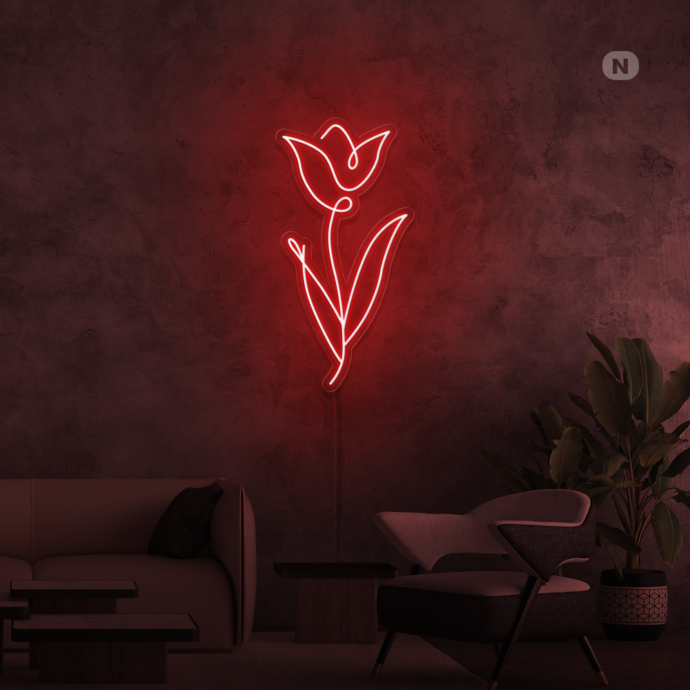 Toilet neon sign