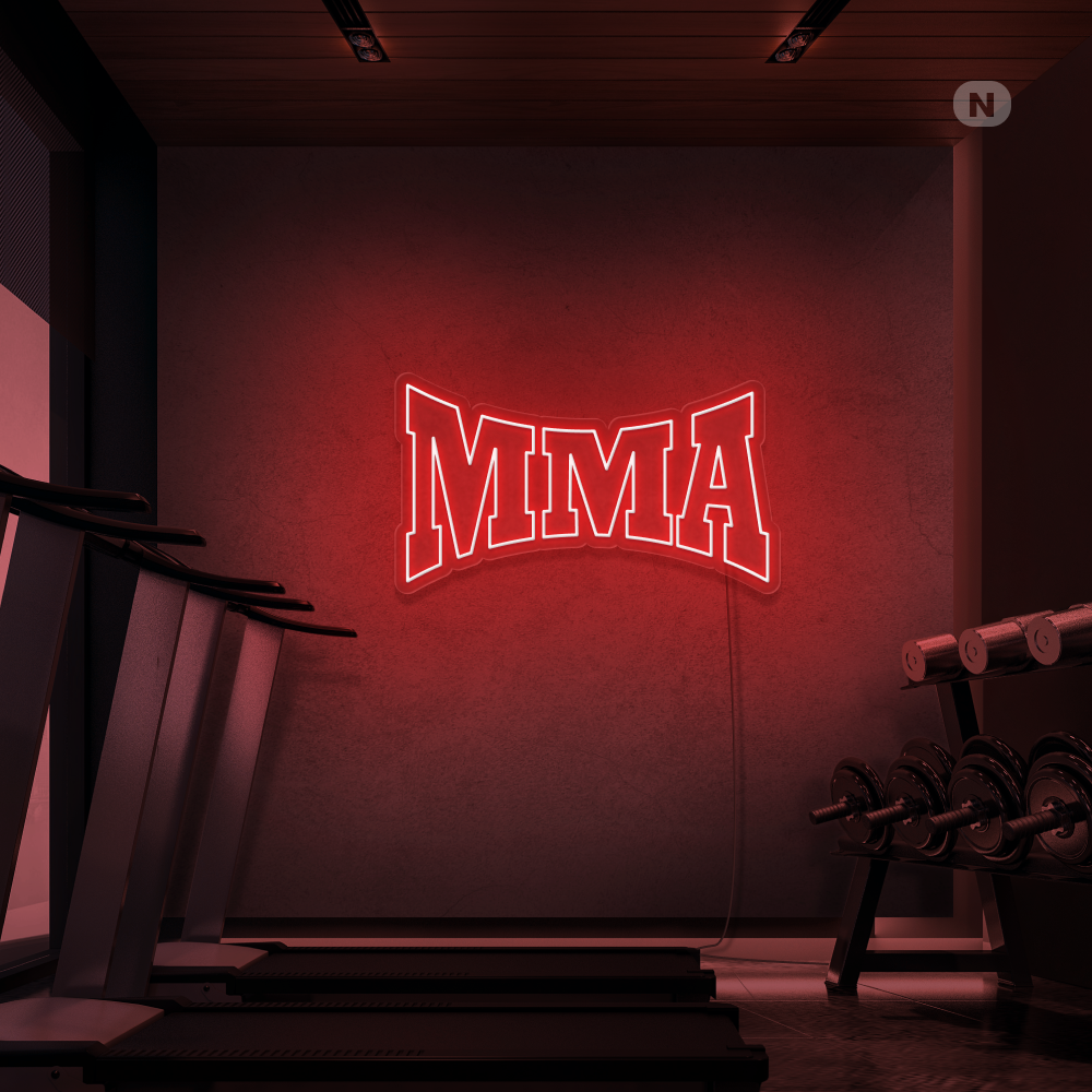 Insegna Al Neon MMA
