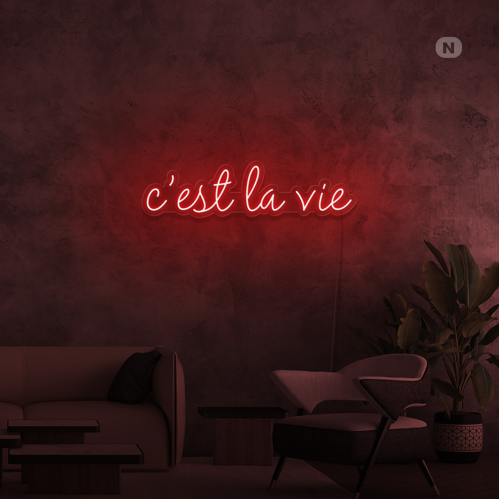 Insegna Al Neon cestlavie