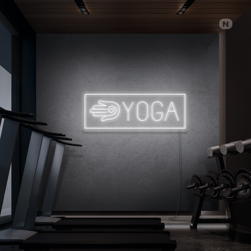 Insegna Al Neon Yoga