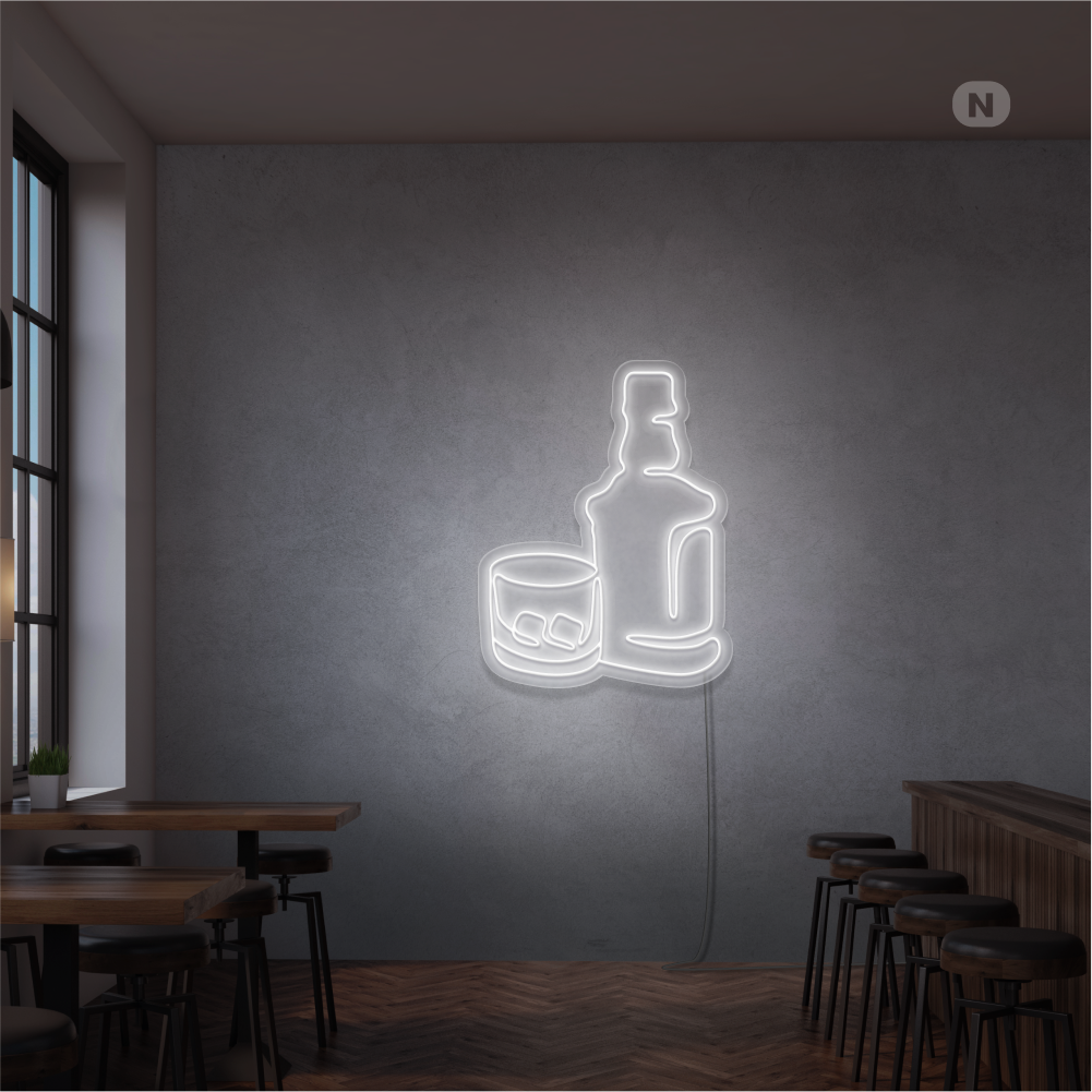 Insegna Al Neon Il whisky