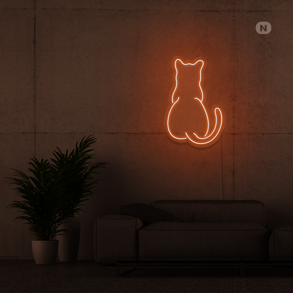 Insegna Al Neon Gatto