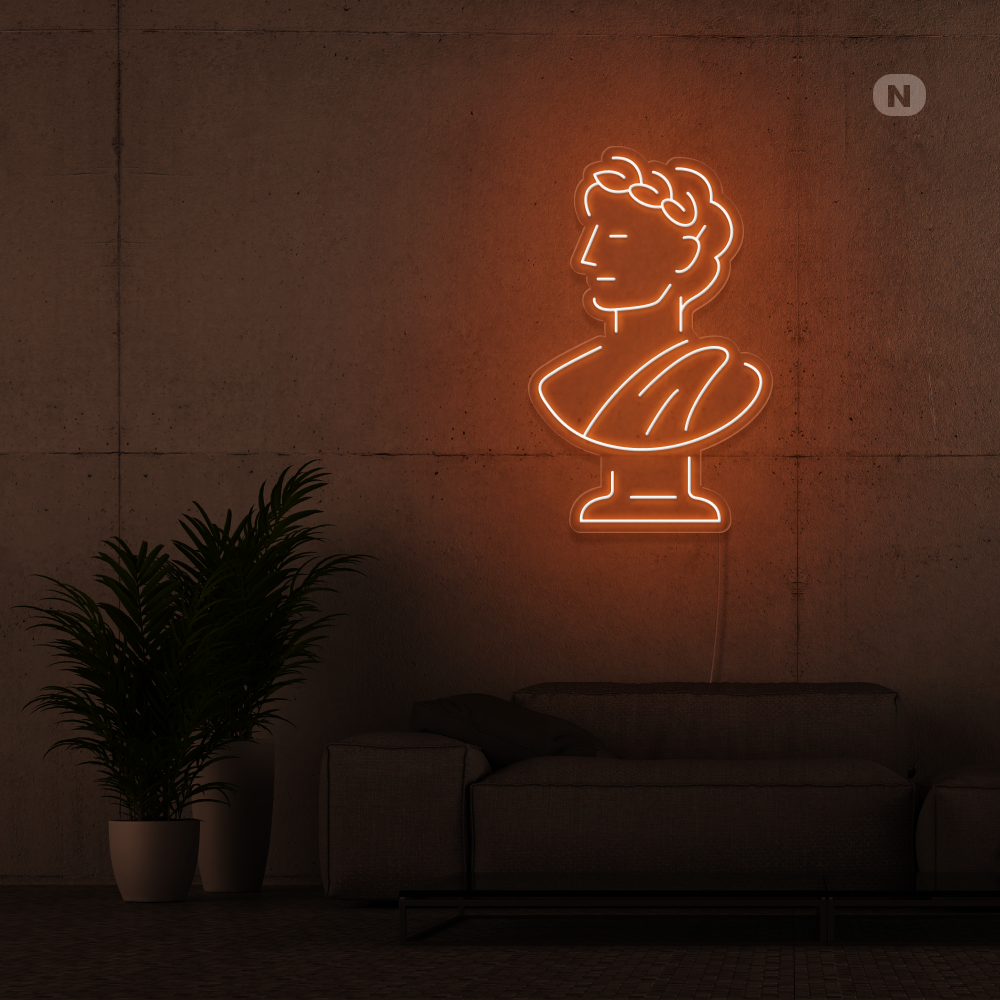 Insegna al neon Cesare