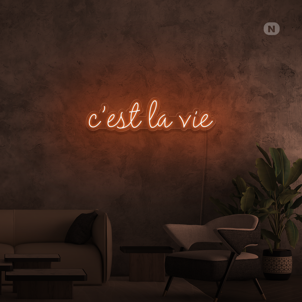 Insegna Al Neon cestlavie