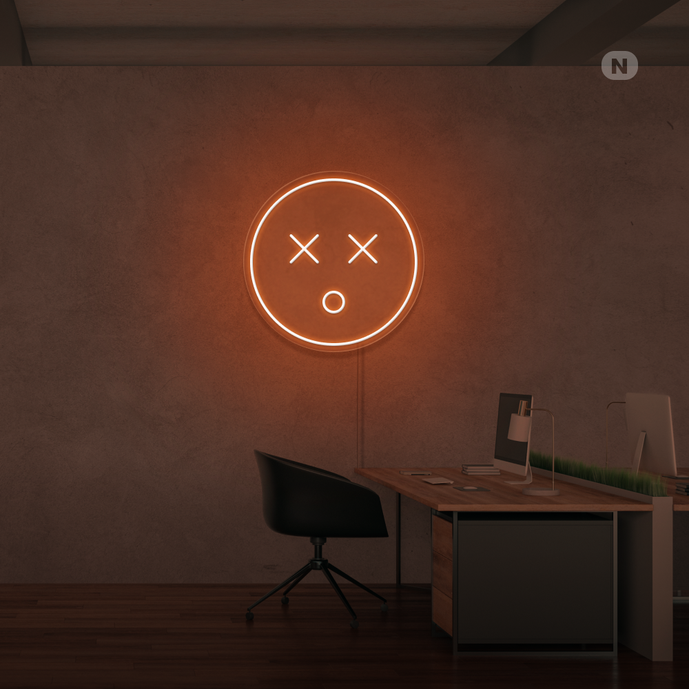 Insegna Al Neon Emoji