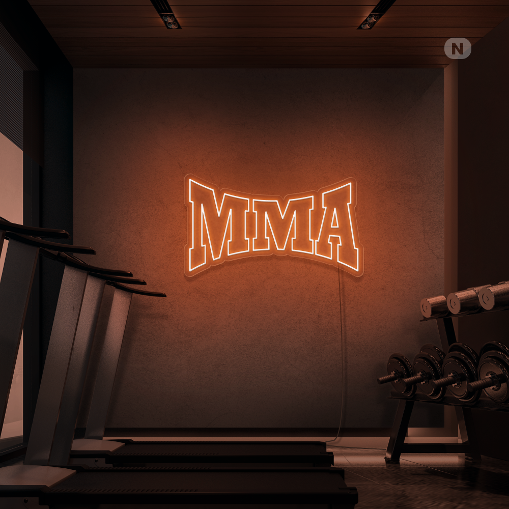 Insegna Al Neon MMA