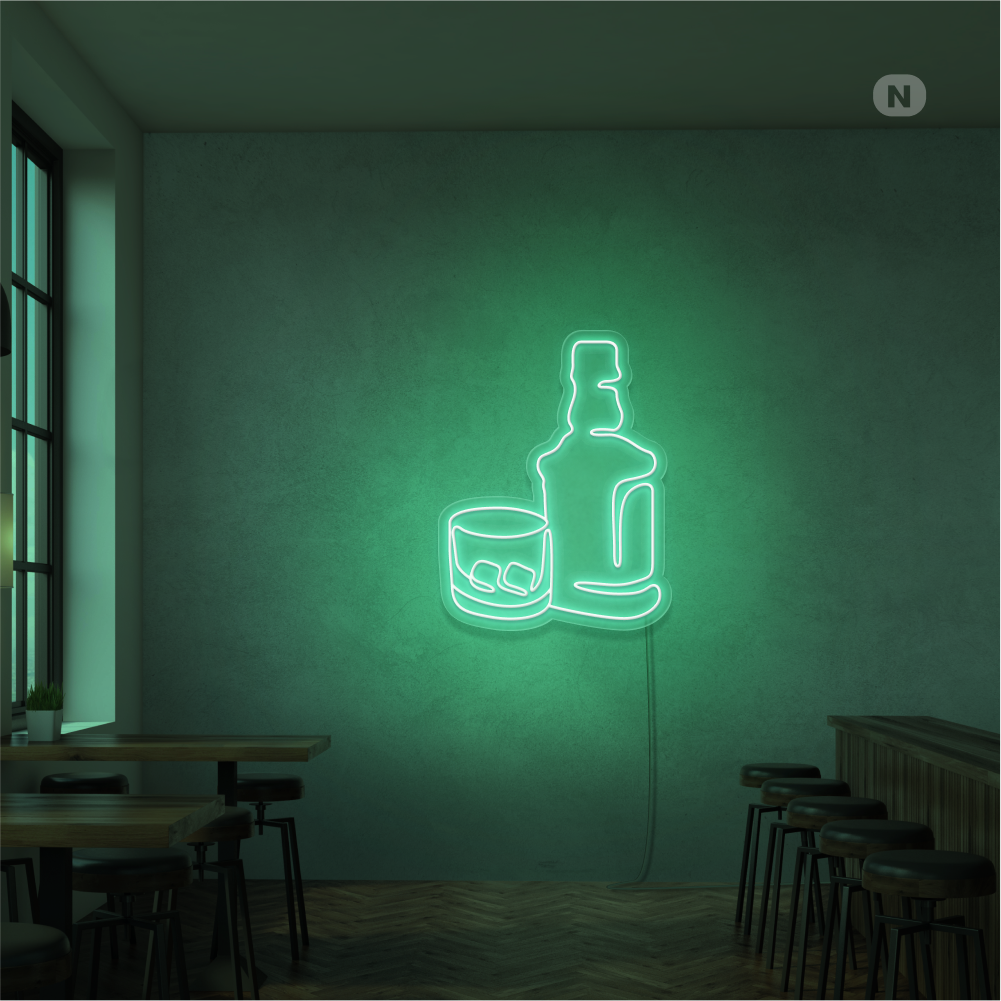 Insegna Al Neon Il whisky