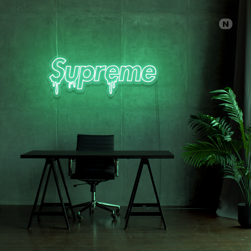 Insegna Al Neon Supreme
