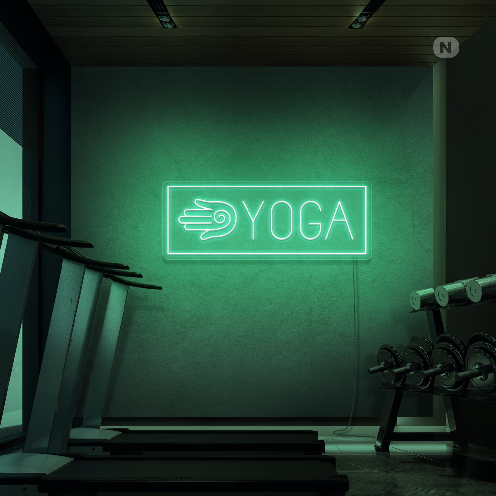 Insegna Al Neon Yoga