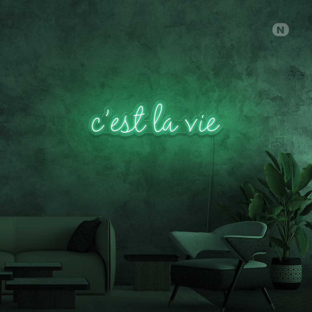 Insegna Al Neon cestlavie
