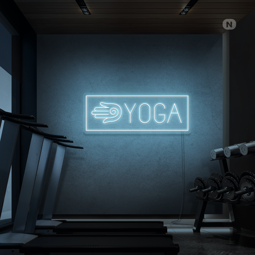 Insegna Al Neon Yoga