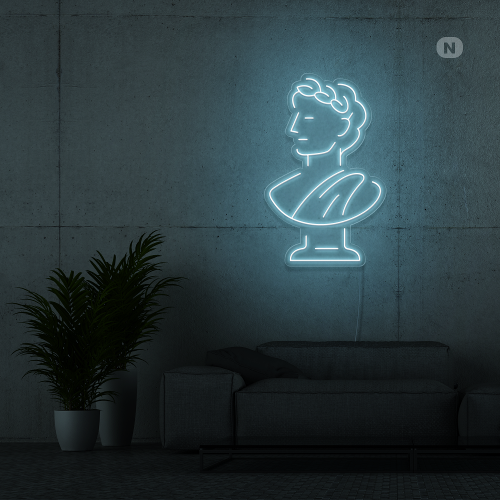 Insegna al neon Cesare