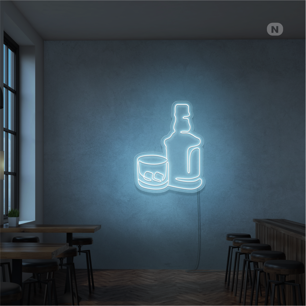 Insegna Al Neon Il whisky