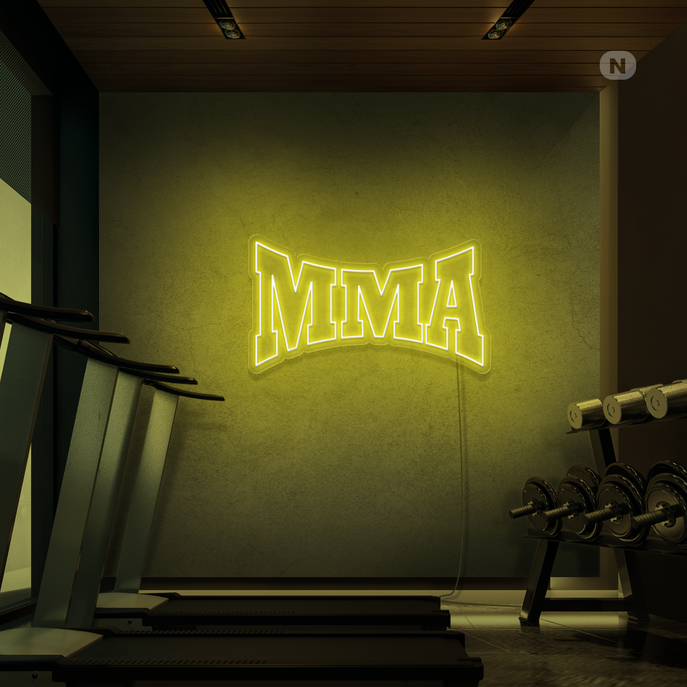 Insegna Al Neon MMA