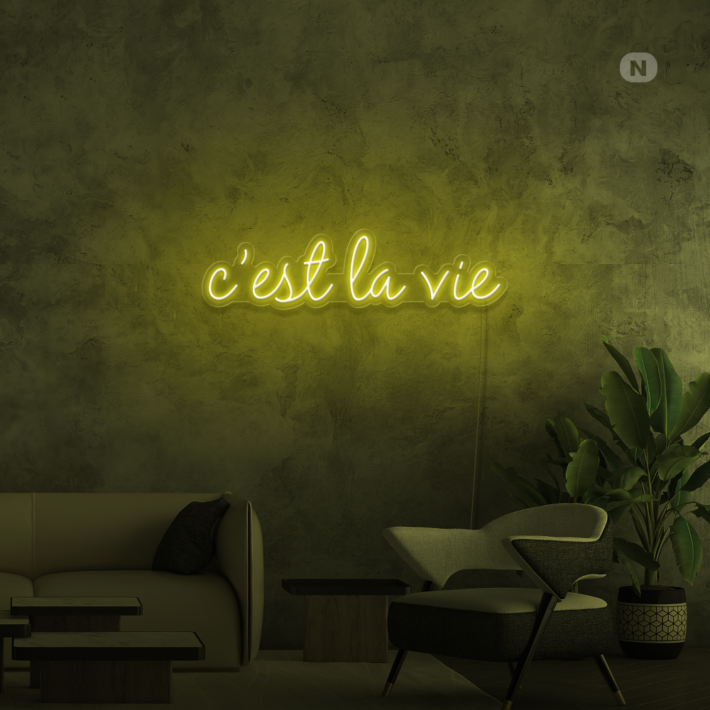 Insegna Al Neon cestlavie