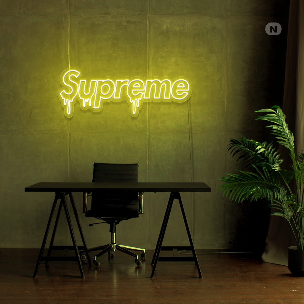 Insegna Al Neon Supreme