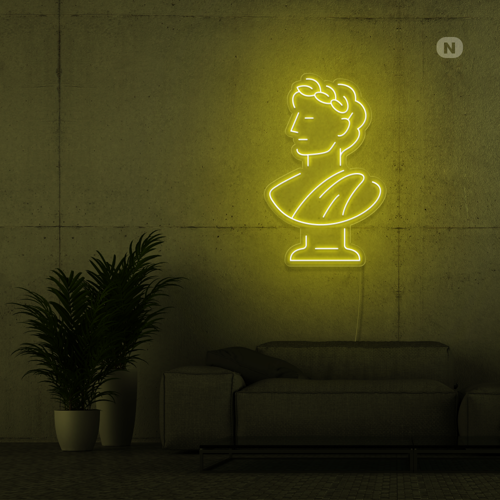 Insegna al neon Cesare