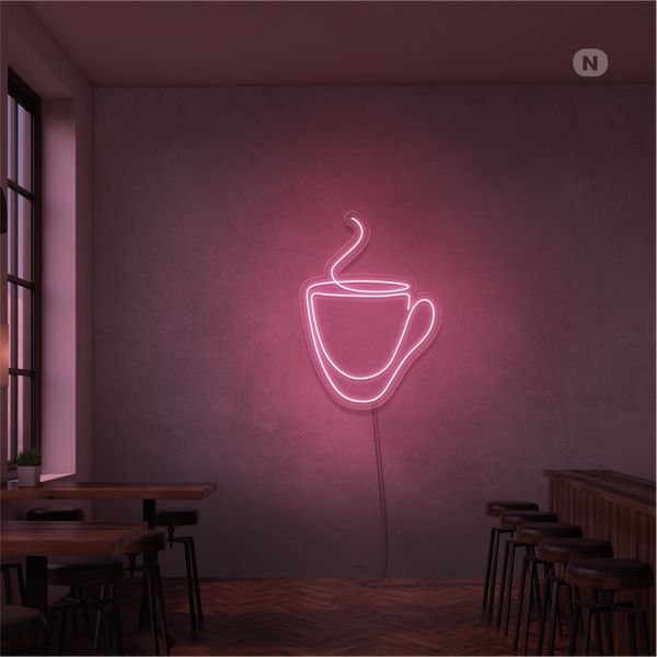 Insegna Al Neon Tazza da caffè