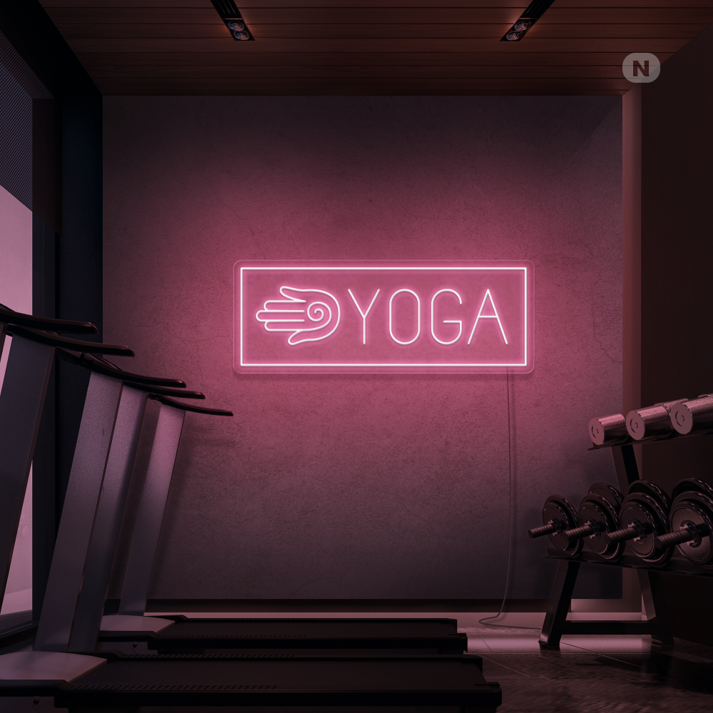 Insegna Al Neon Yoga
