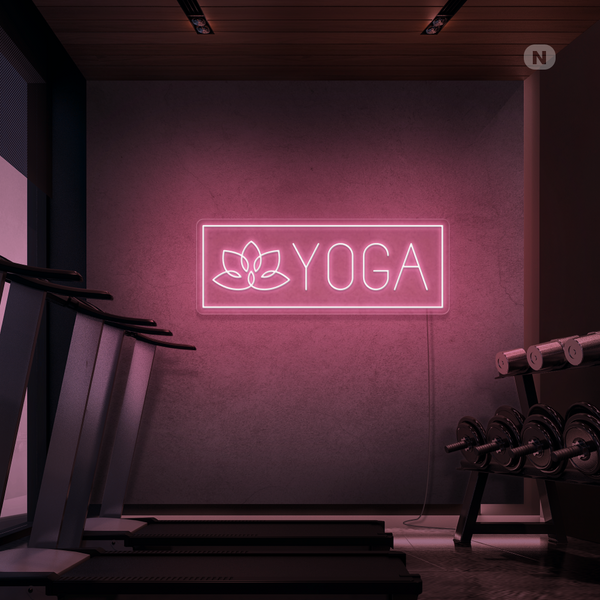 Insegna Al Neon Yoga