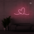 Insegna al neon L'amore davvero