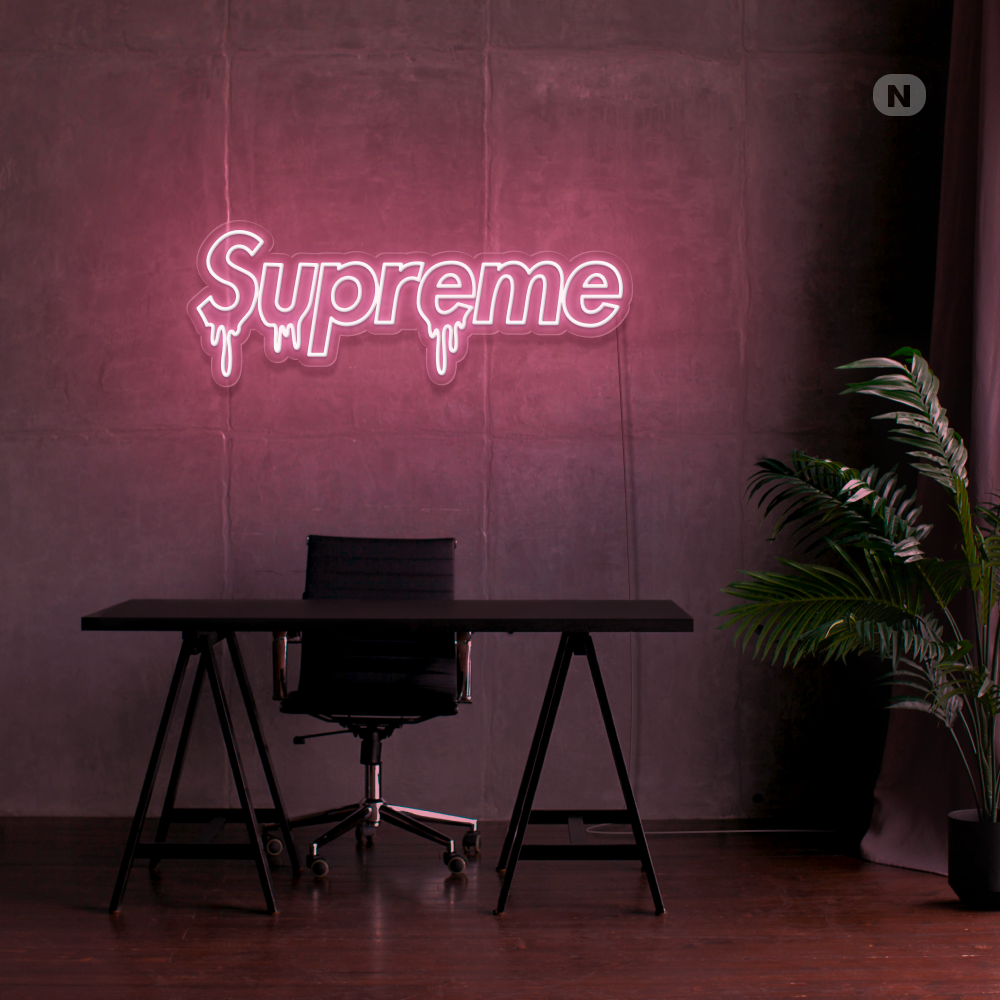 Insegna Al Neon Supreme